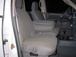 Dodge Ram Grey Tweed Seat Seat Covers