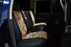 Dodge Ram Neo Camo Advantage Rear Seat Seat Covers