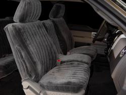 Ford F-150 Charcoal Vel Quilt Seat Seat Covers