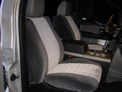 Ford F-150 Two Tone Velour Seat Seat Covers
