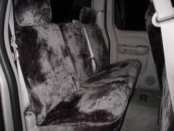 Gmc Sierra Charcoal Imitation Rear Seat Seat Covers
