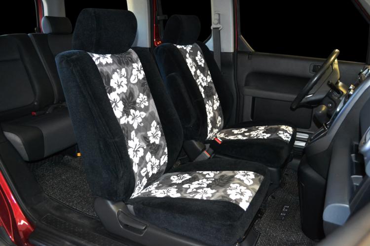 Two Tone Velour Seat Covers