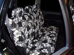 Honda Pilot Grey Hawaiian Rear Seat Seat Covers