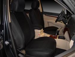 Hyundai Santa Fe Black Neoprene Seat Seat Covers