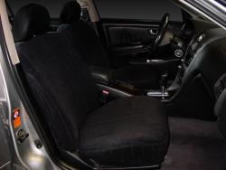 Inifiniti I30 Black Vel Quilt Seat Seat Covers