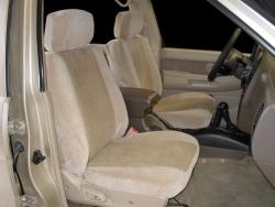 Nissan Pathfinder Two Tone Velour Tan W Tan Madrid Insert Seat Seat Covers