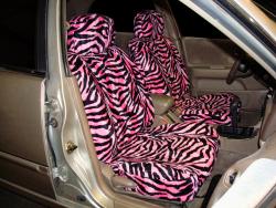 Nissan Sentra Pink Zebra Seat Seat Covers