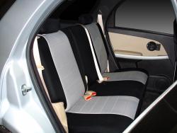 Pontiac Torrent Silver Neoprene Rear Seat Seat Covers