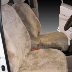Toyota Corolla Taupe Sheepskin Seat Seat Covers