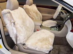 Toyota Solara Pearl Sheepskin Seat Seat Covers